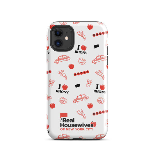 The Real Housewives of New York City Pattern iPhone Case