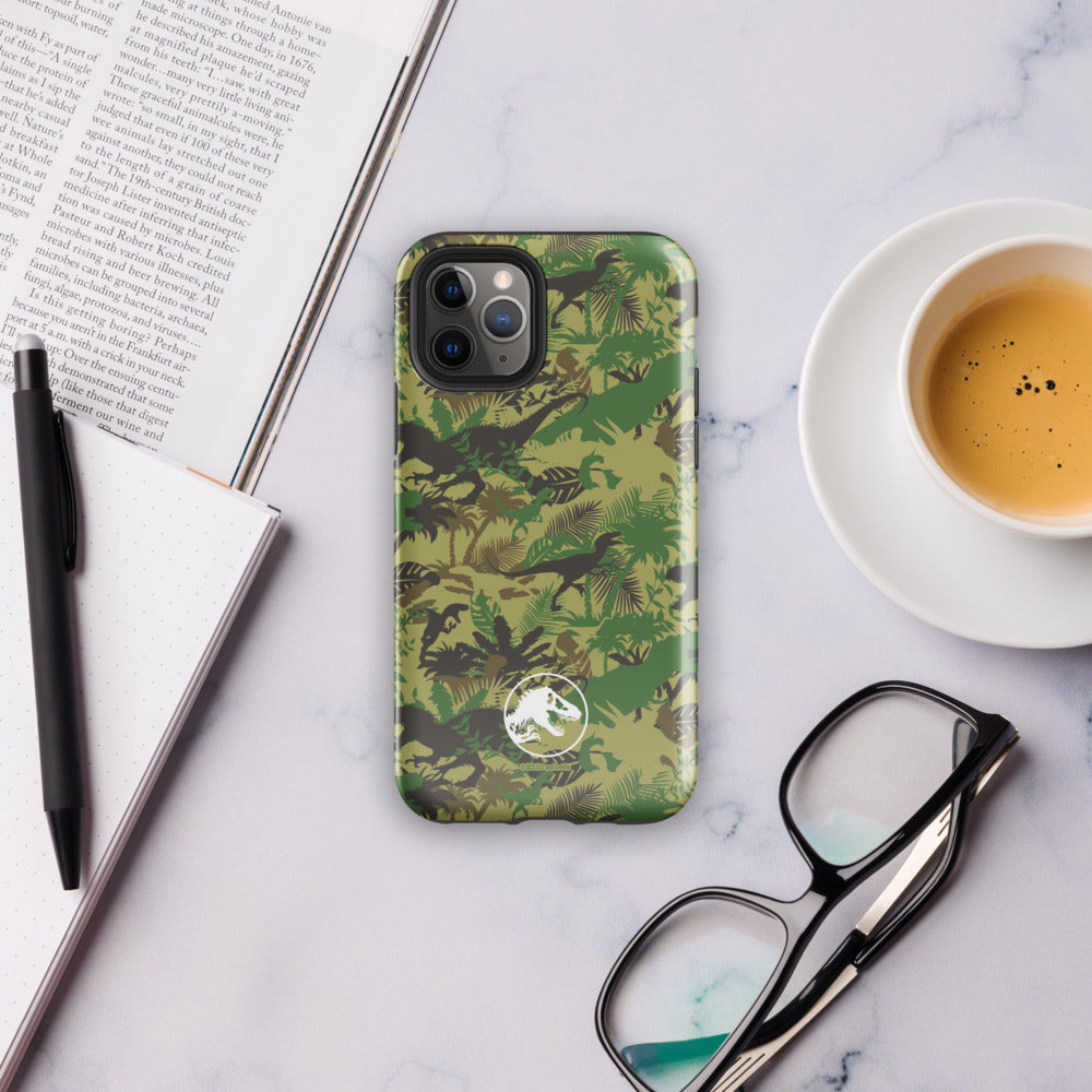 Jurassic Park Camo iPhone Case