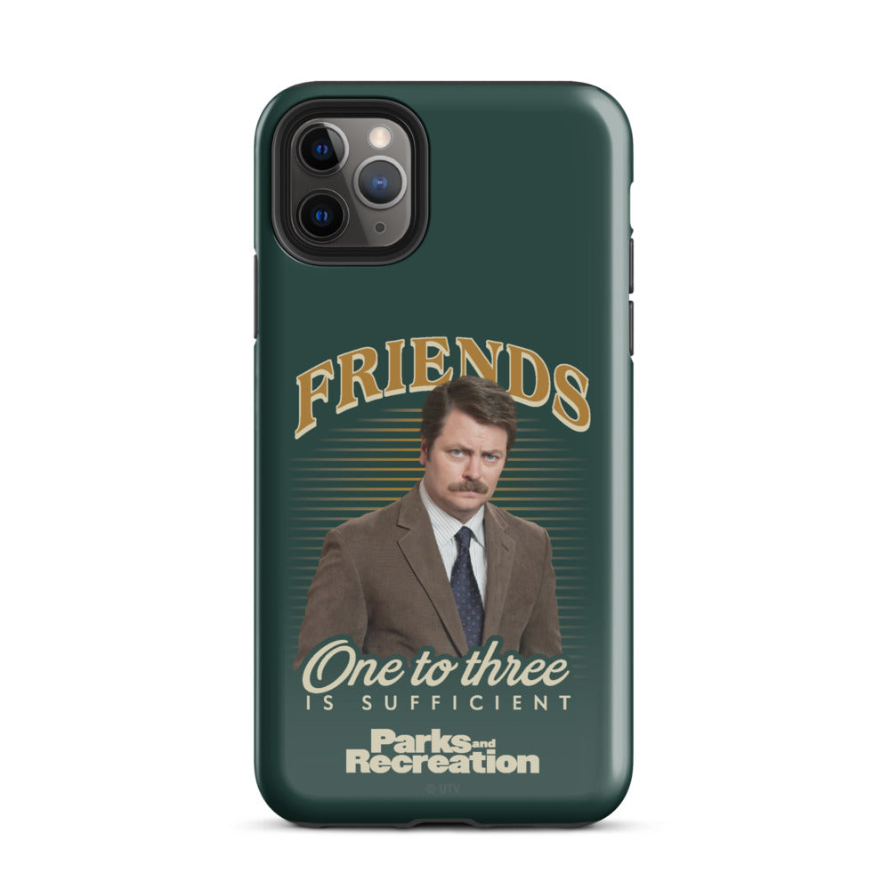 Parks and Recreation Friends One To Three iPhone Case