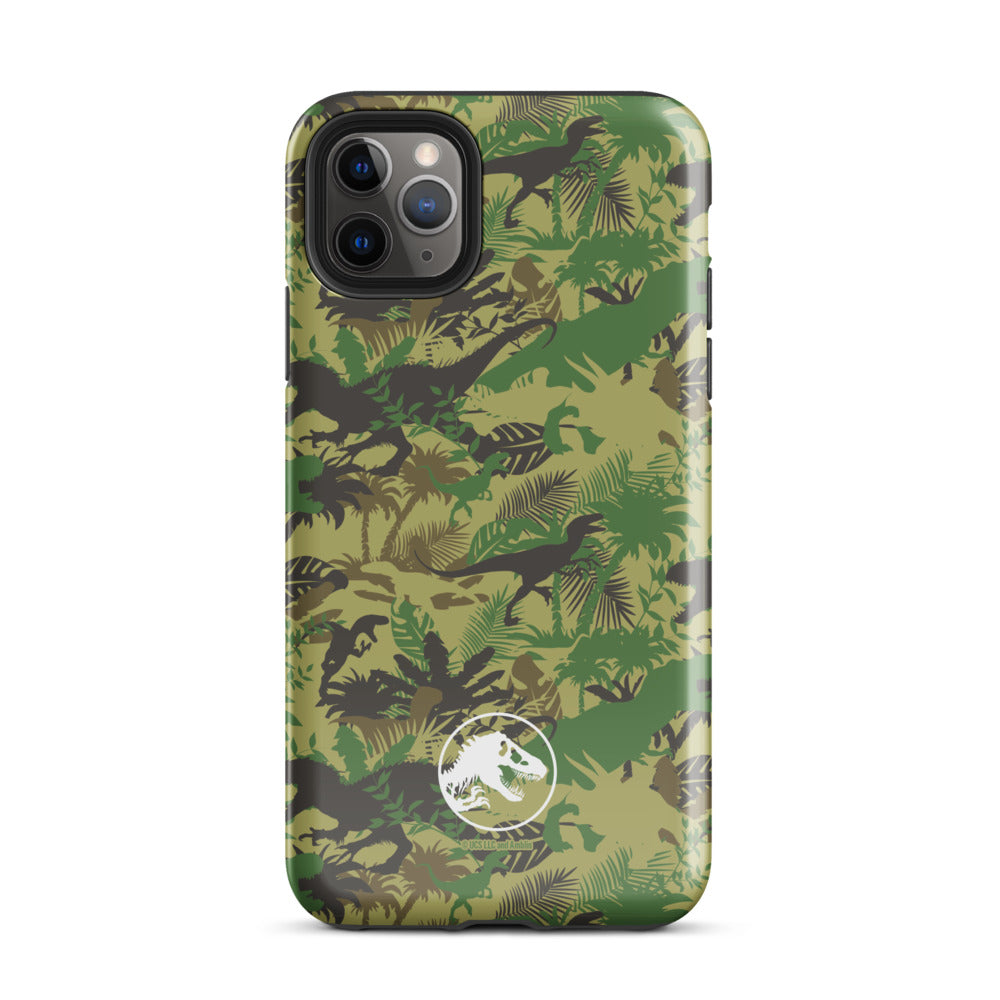 Jurassic Park Camo iPhone Case