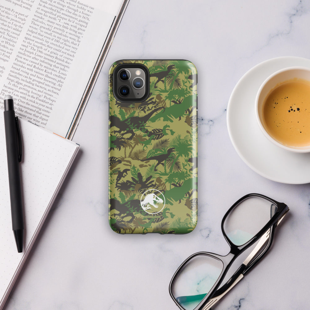 Jurassic Park Camo iPhone Case