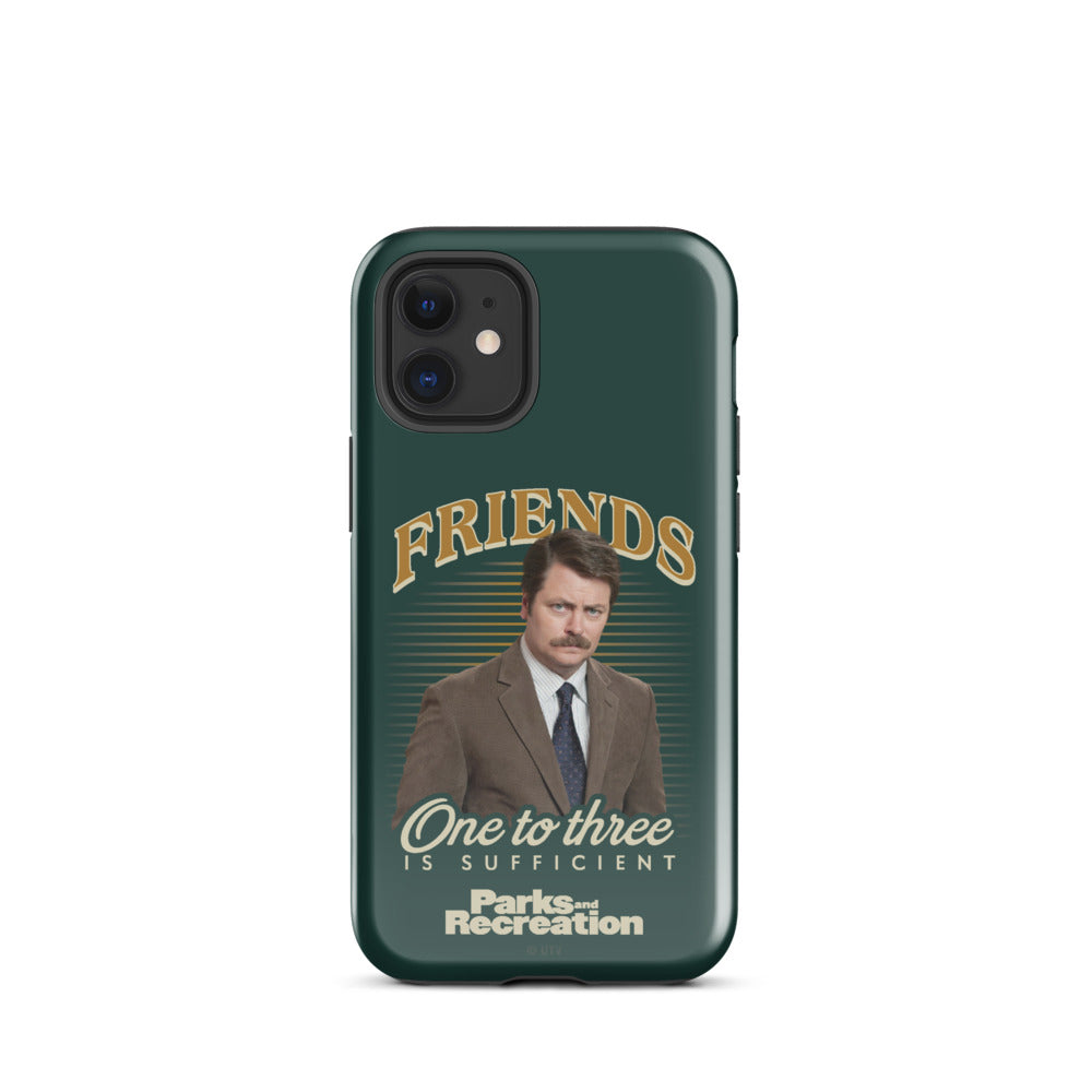 Parks and Recreation Friends One To Three iPhone Case