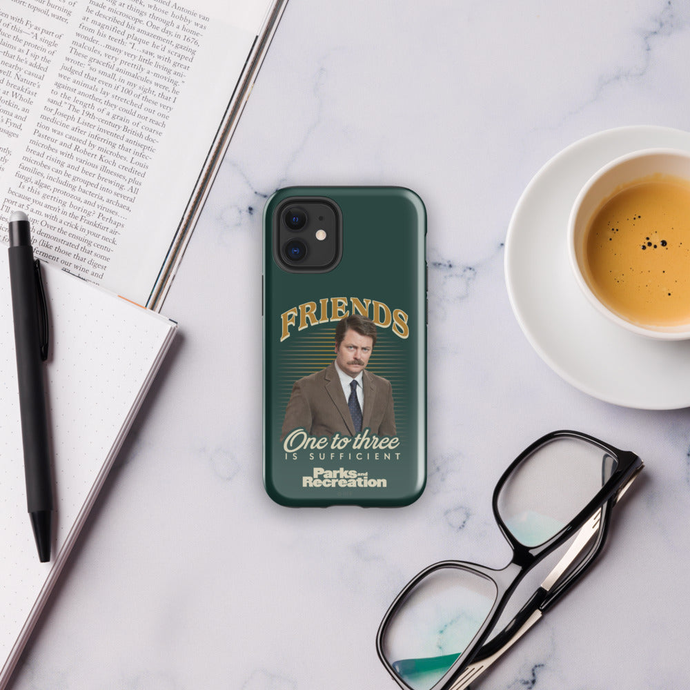 Parks and Recreation Friends One To Three iPhone Case