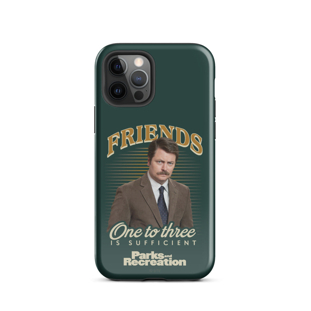 Parks and Recreation Friends One To Three iPhone Case