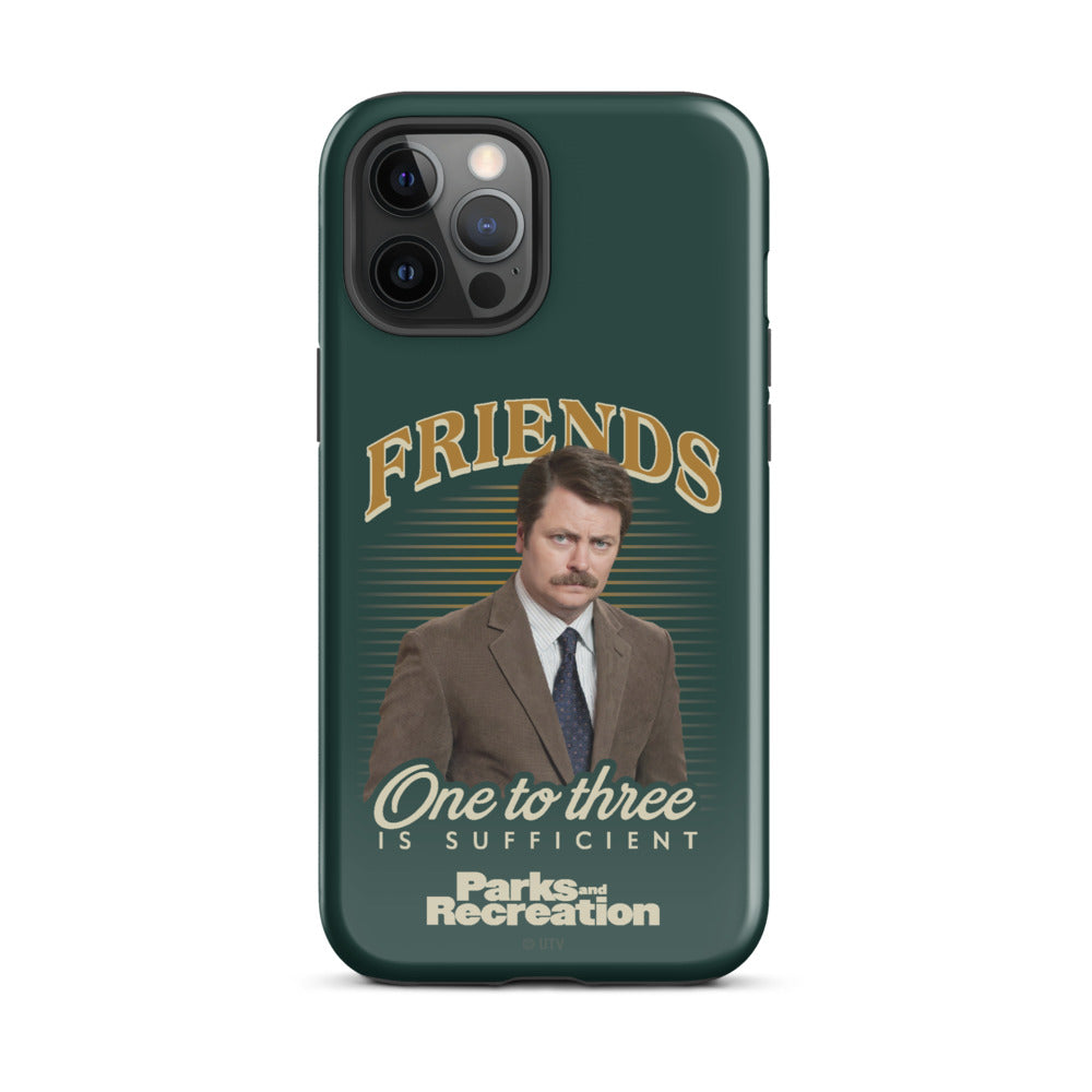 Parks and Recreation Friends One To Three iPhone Case