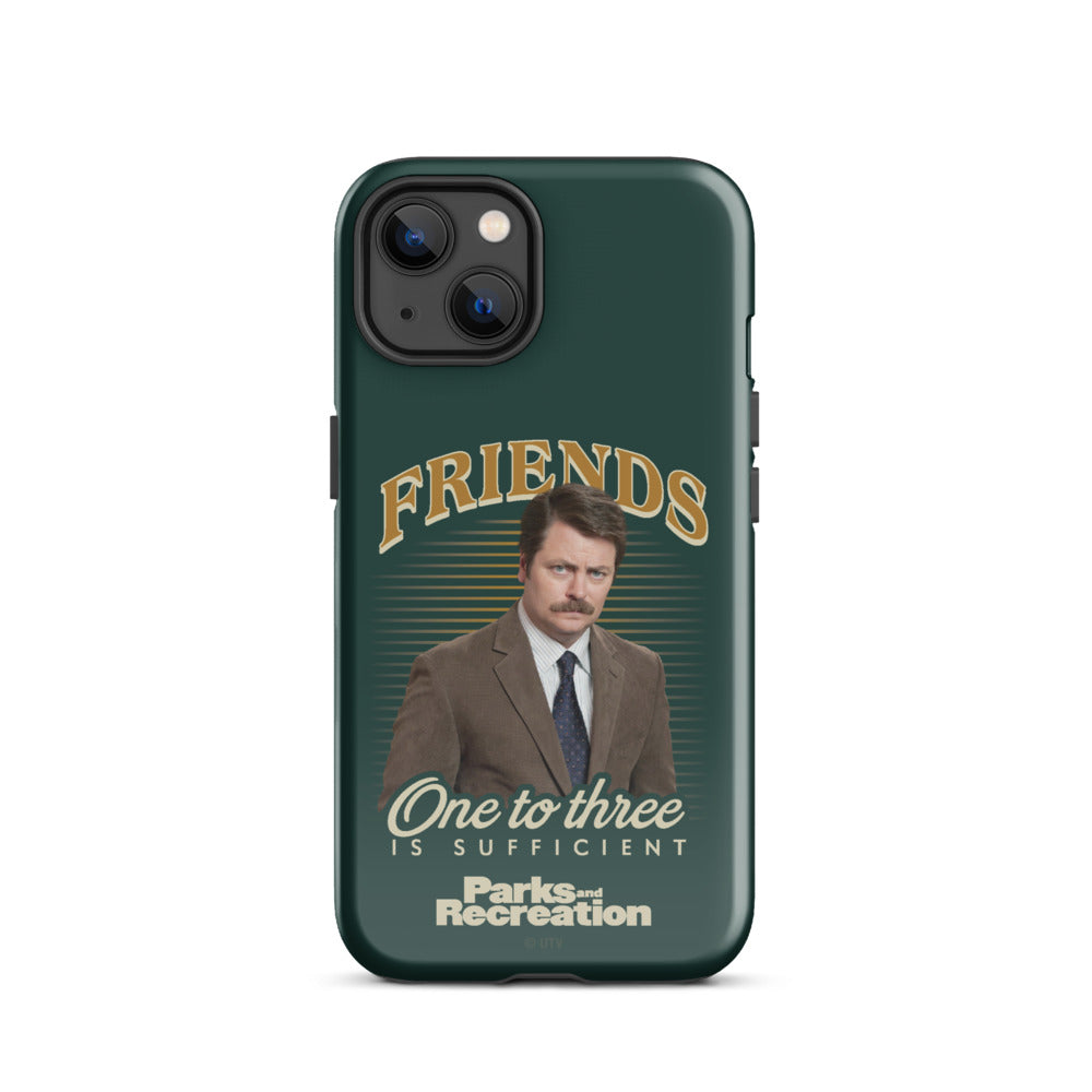 Parks and Recreation Friends One To Three iPhone Case