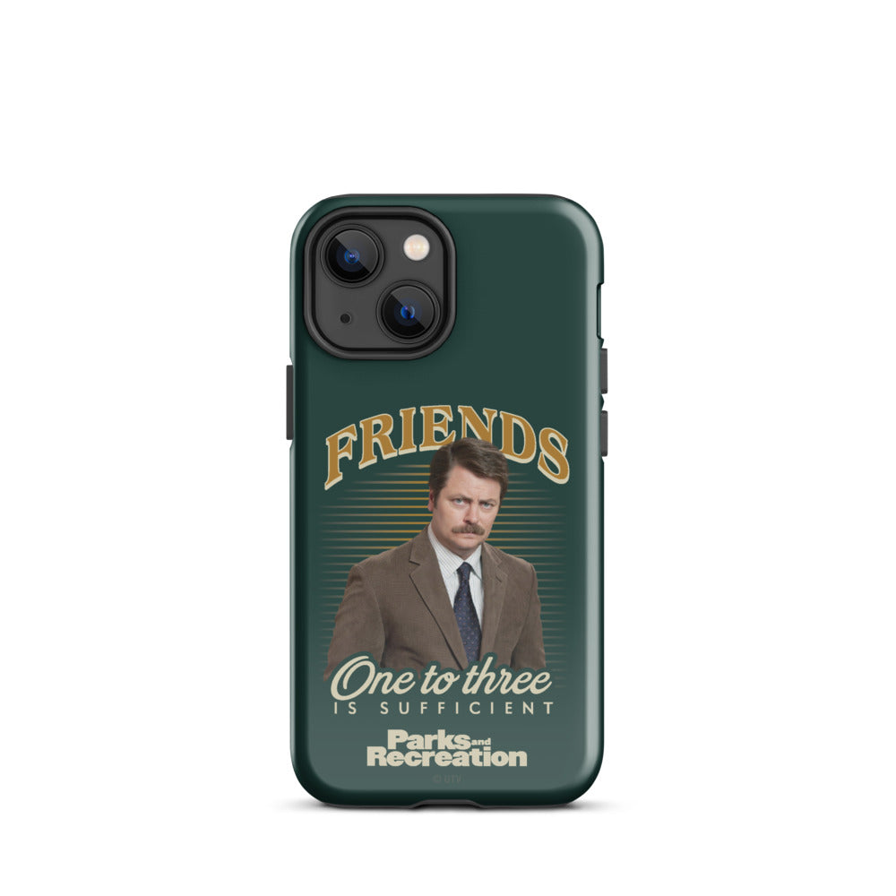 Parks and Recreation Friends One To Three iPhone Case