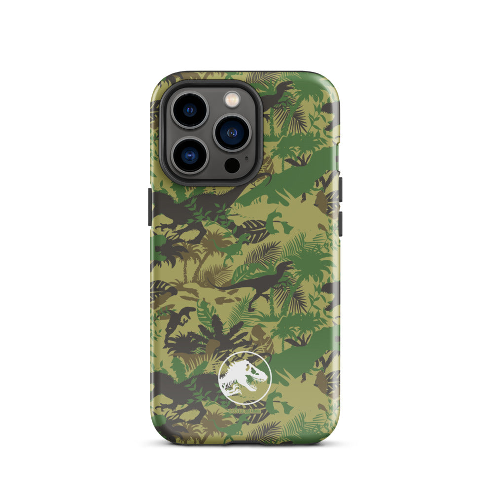 Jurassic Park Camo iPhone Case