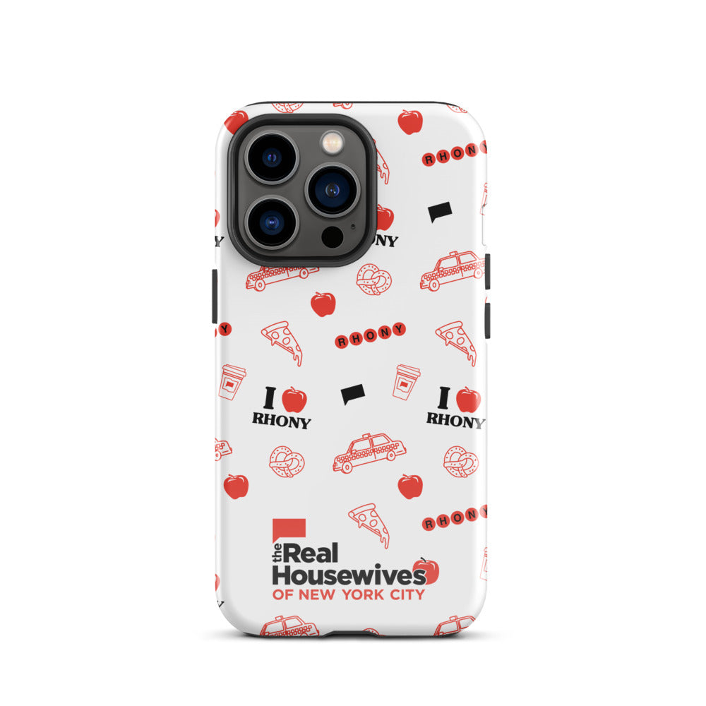 The Real Housewives of New York City Pattern iPhone Case