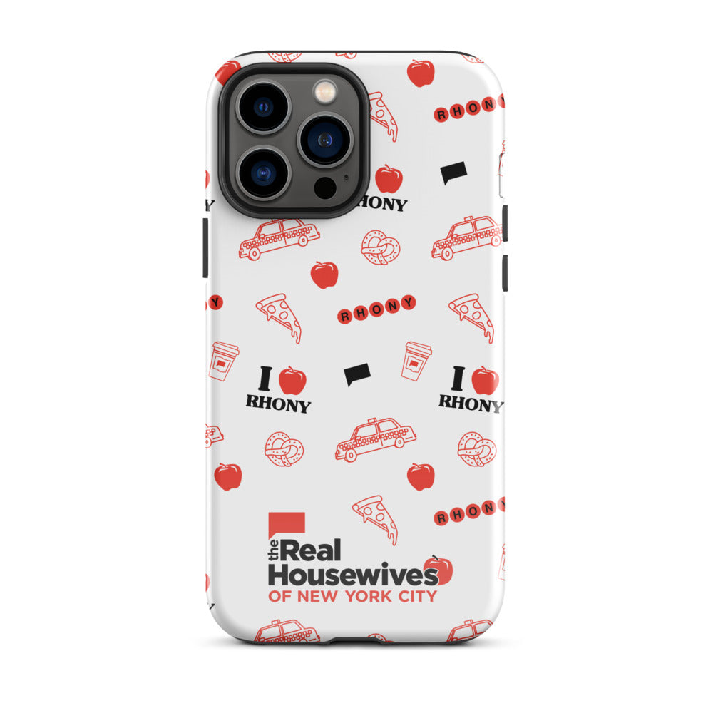 The Real Housewives of New York City Pattern iPhone Case