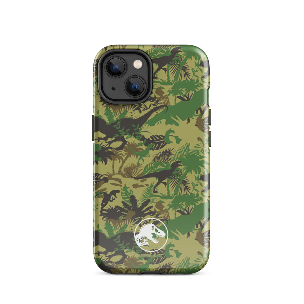 Jurassic Park Camo iPhone Case