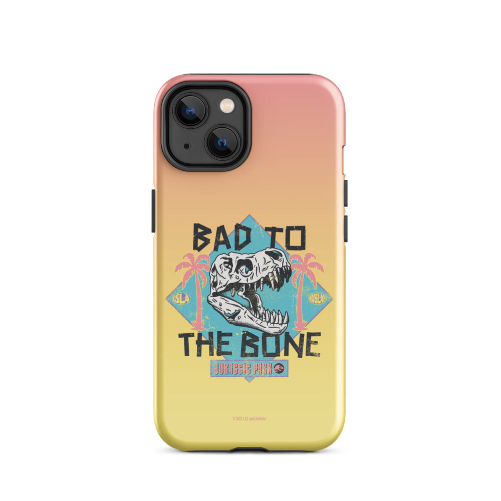 Jurassic Park Bad To The Bone iPhone Case