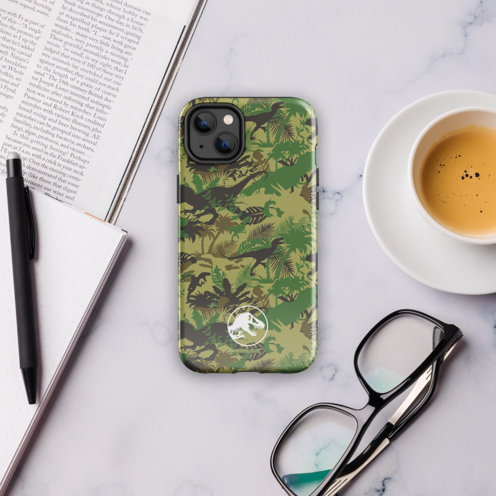 Jurassic Park Camo iPhone Case