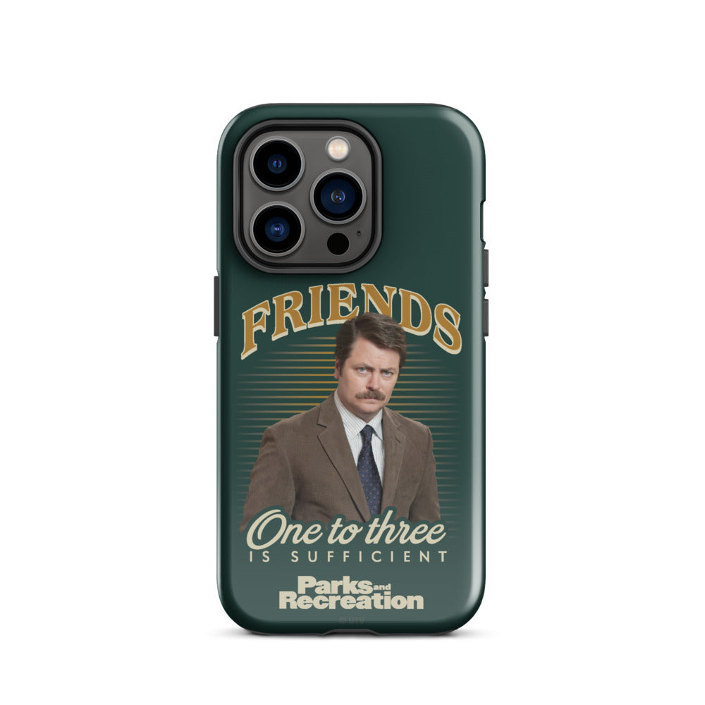 Parks and Recreation Friends One To Three iPhone Case