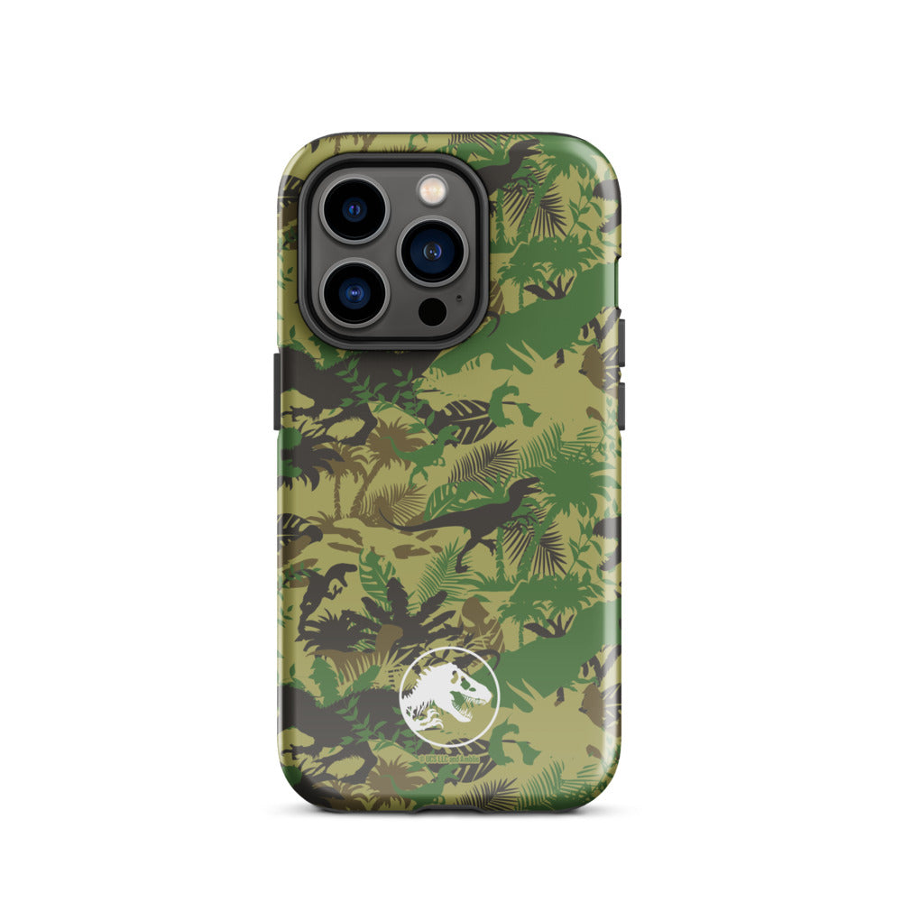 Jurassic Park Camo iPhone Case