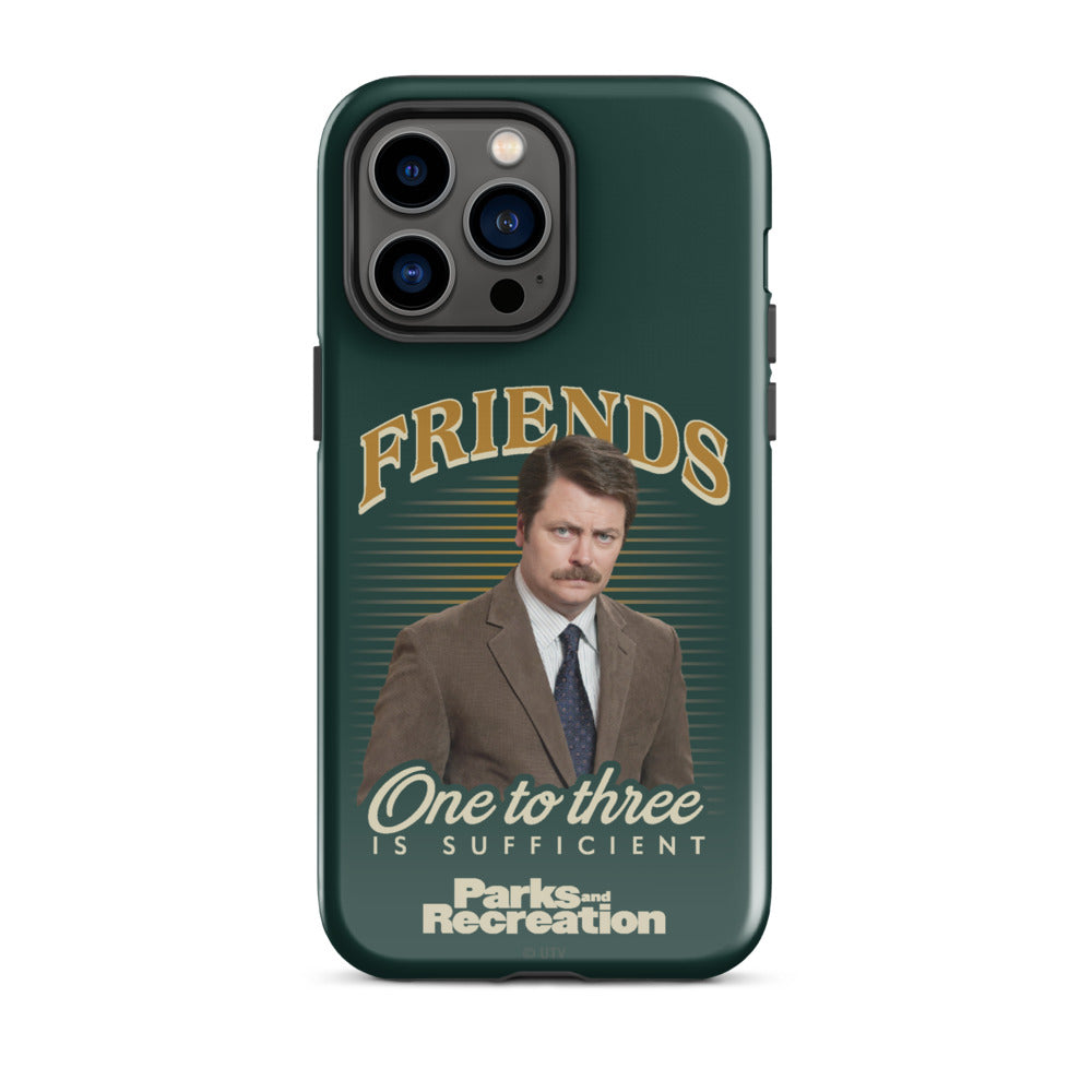 Parks and Recreation Friends One To Three iPhone Case