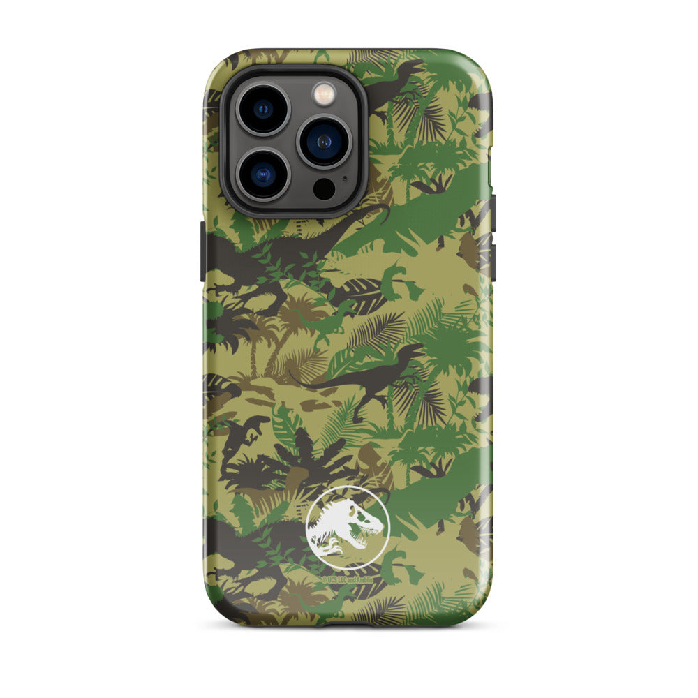 Jurassic Park Camo iPhone Case