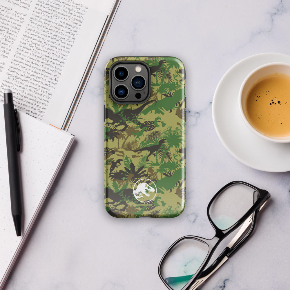 Jurassic Park Camo iPhone Case