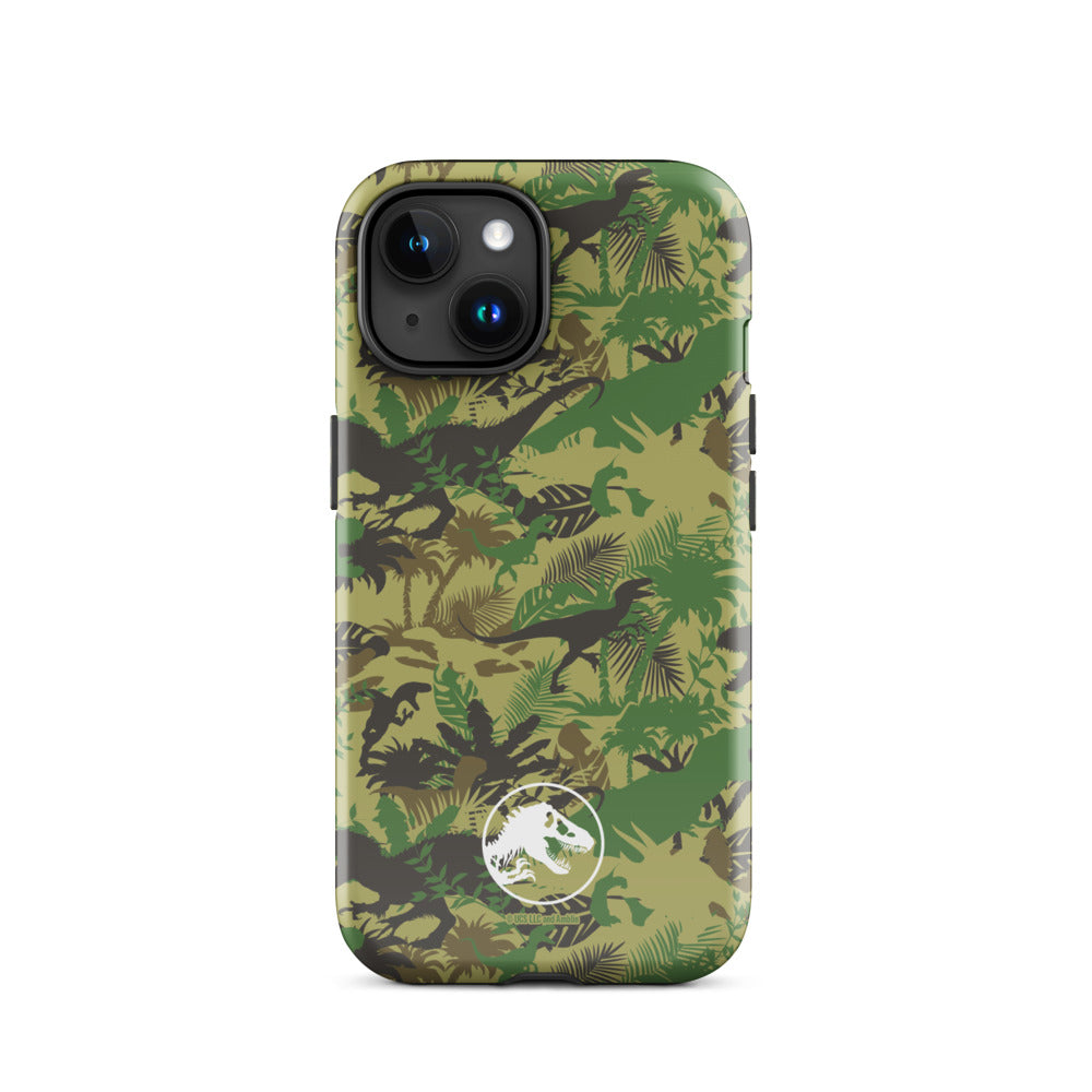 Jurassic Park Camo iPhone Case