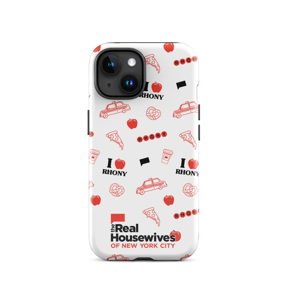 The Real Housewives of New York City Pattern iPhone Case