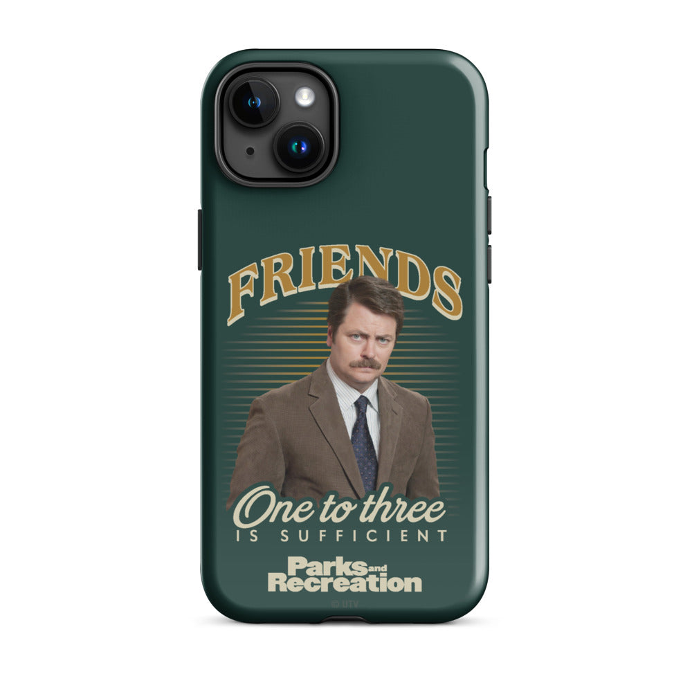 Parks and Recreation Friends One To Three iPhone Case