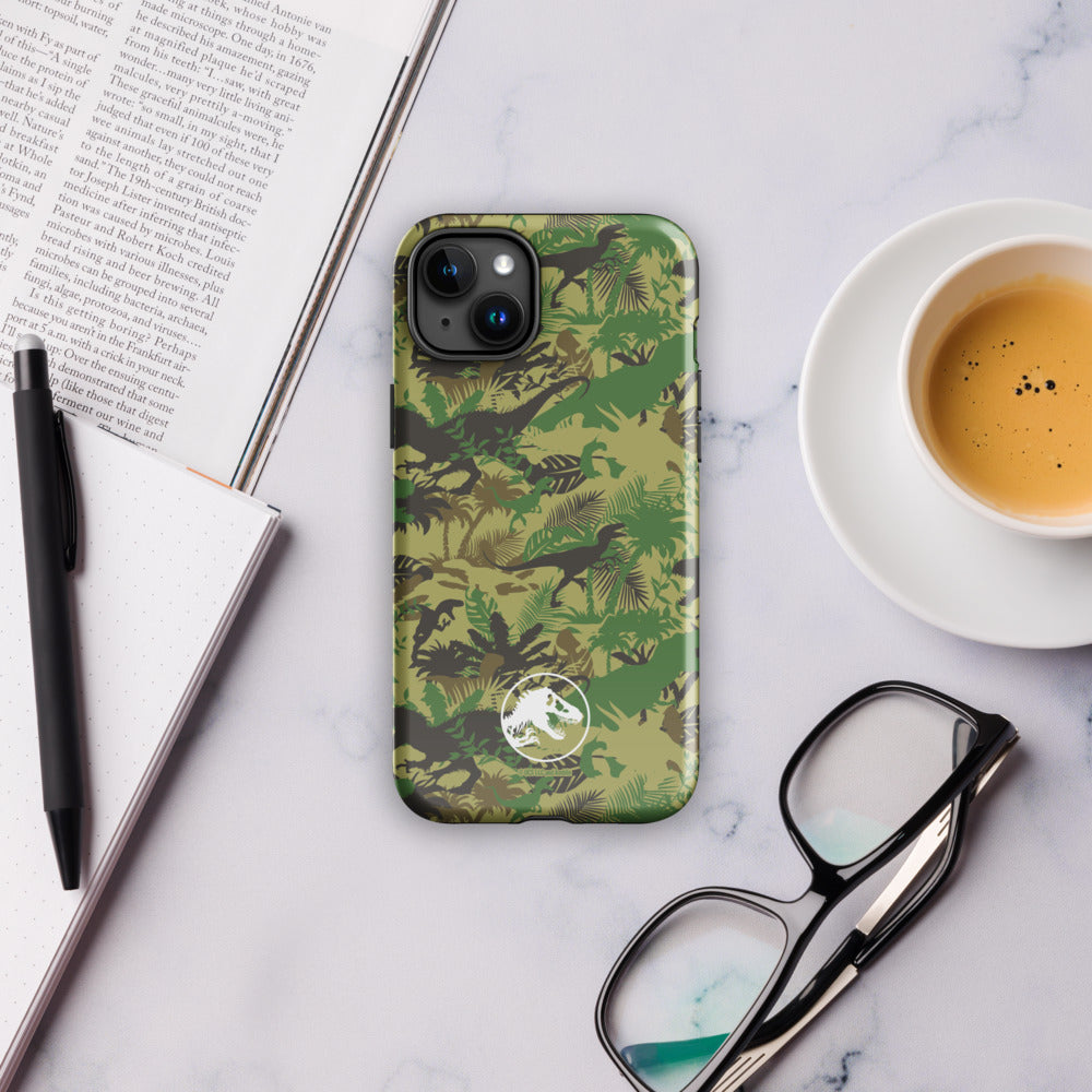 Jurassic Park Camo iPhone Case