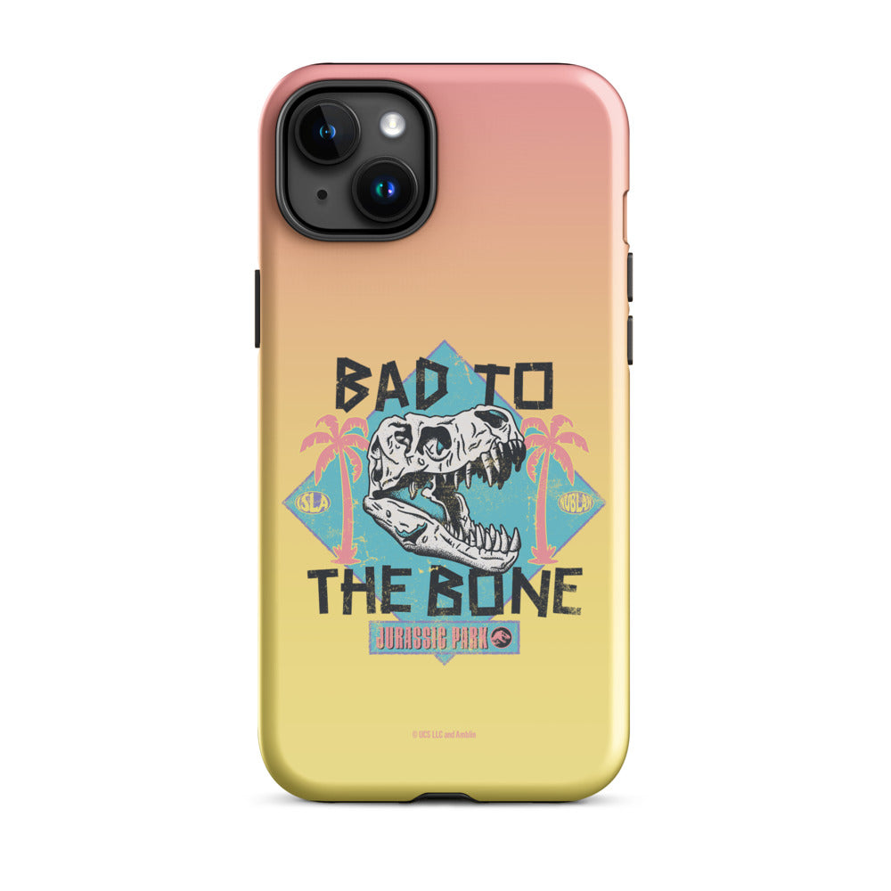 Jurassic Park Bad To The Bone iPhone Case