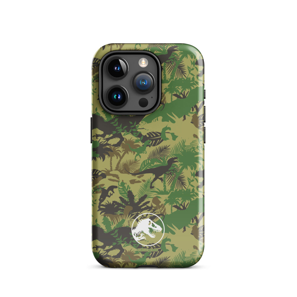 Jurassic Park Camo iPhone Case