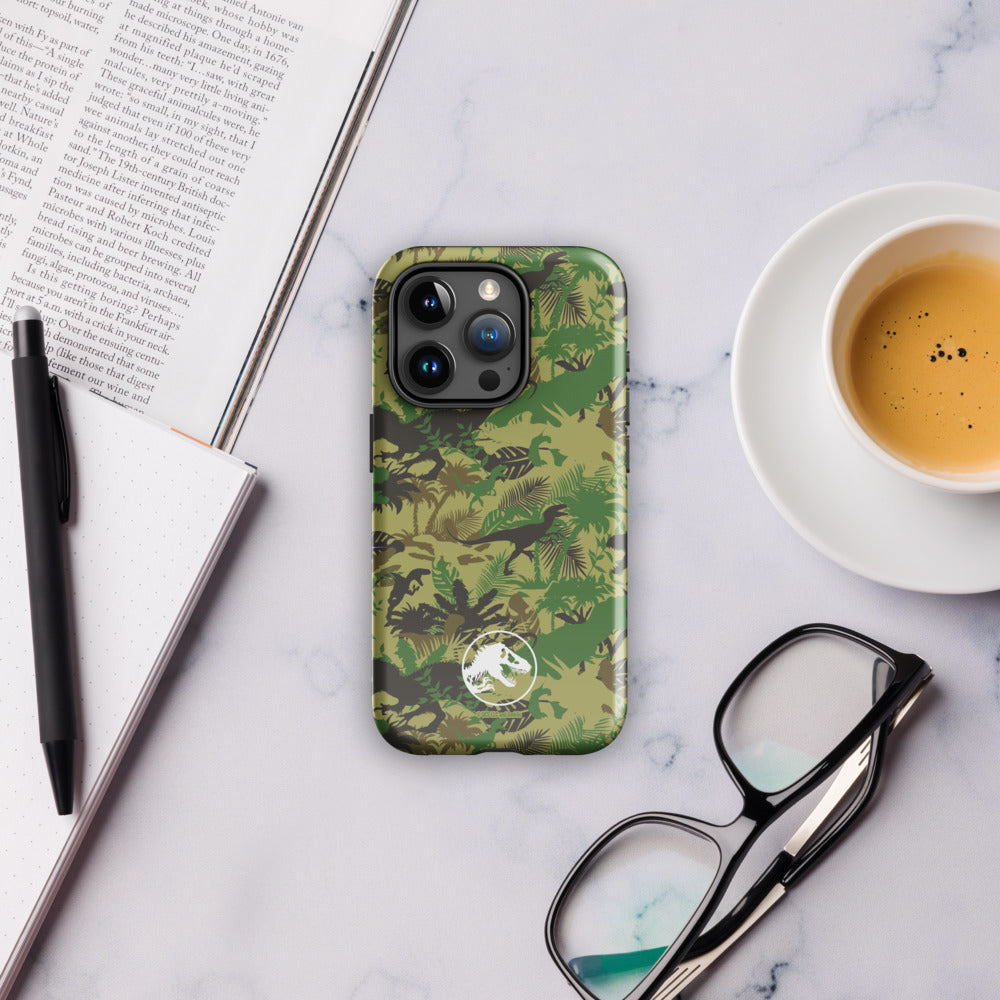 Jurassic Park Camo iPhone Case