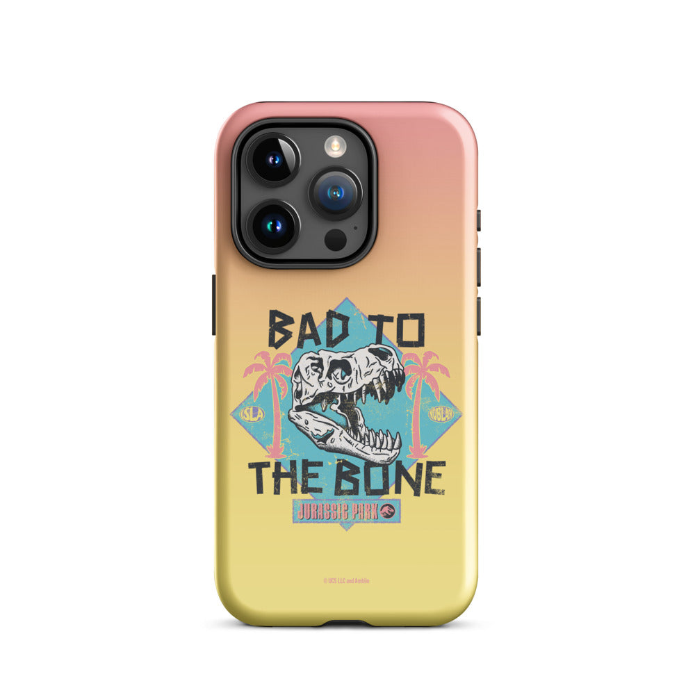 Jurassic Park Bad To The Bone iPhone Case