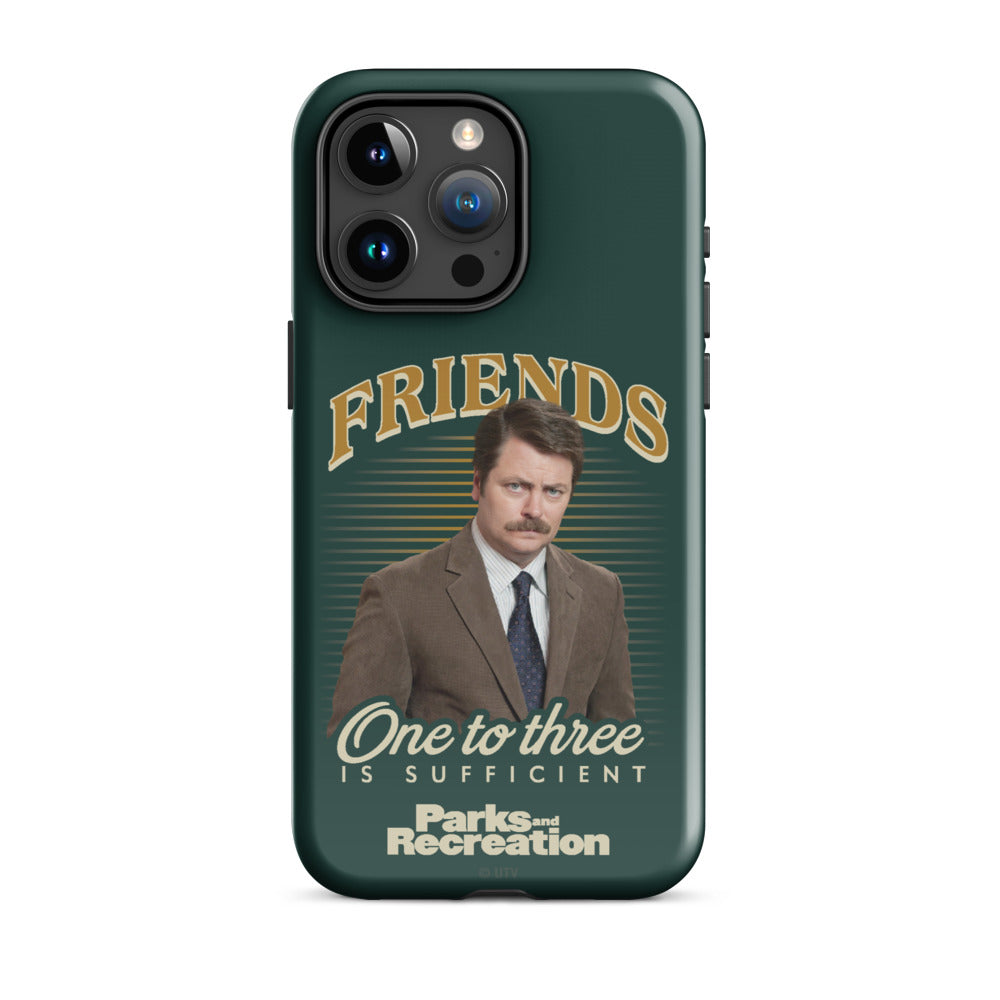 Parks and Recreation Friends One To Three iPhone Case