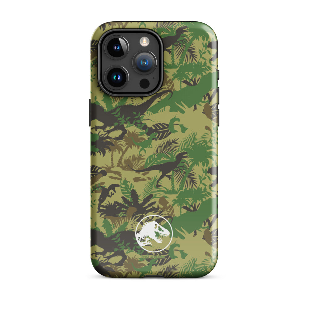 Jurassic Park Camo iPhone Case