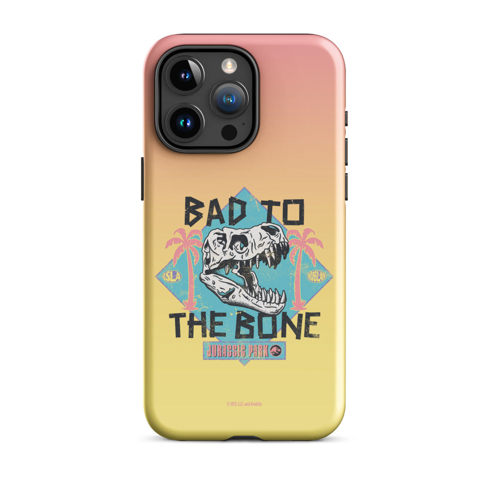 Jurassic Park Bad To The Bone iPhone Case