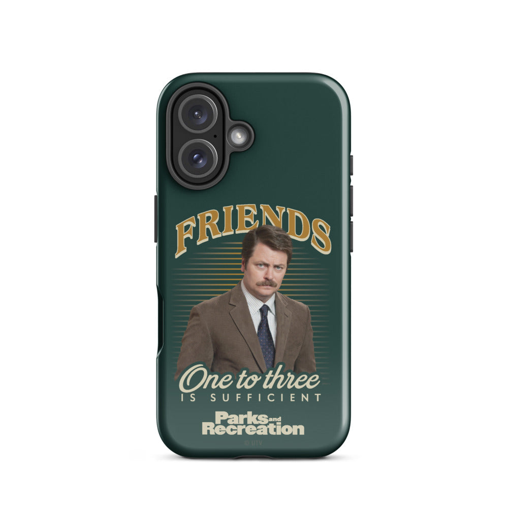 Parks and Recreation Friends One To Three iPhone Case