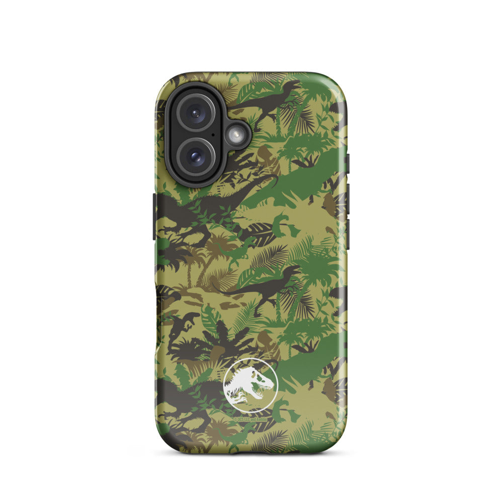 Jurassic Park Camo iPhone Case