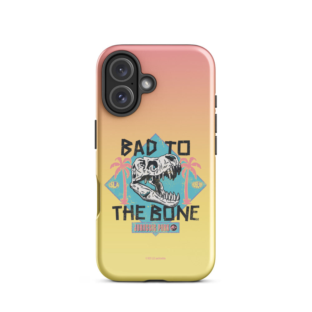 Jurassic Park Bad To The Bone iPhone Case