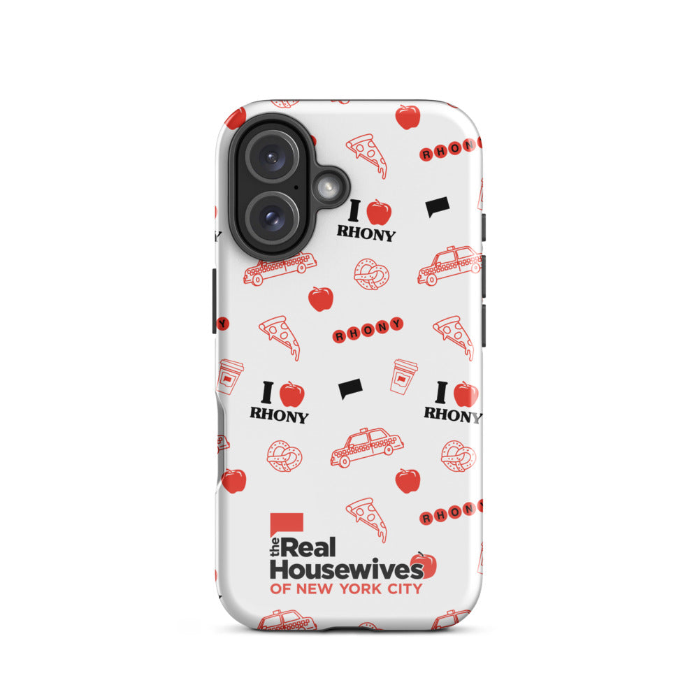 The Real Housewives of New York City Pattern iPhone Case