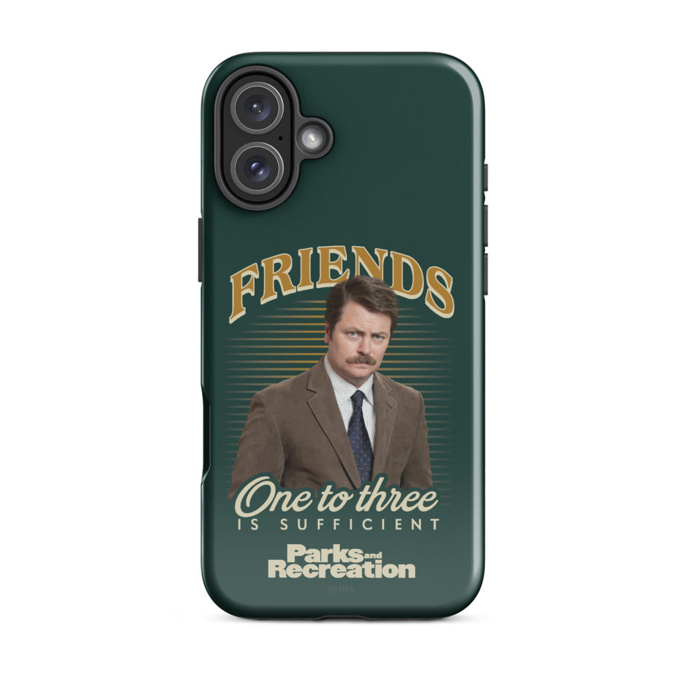 Parks and Recreation Friends One To Three iPhone Case