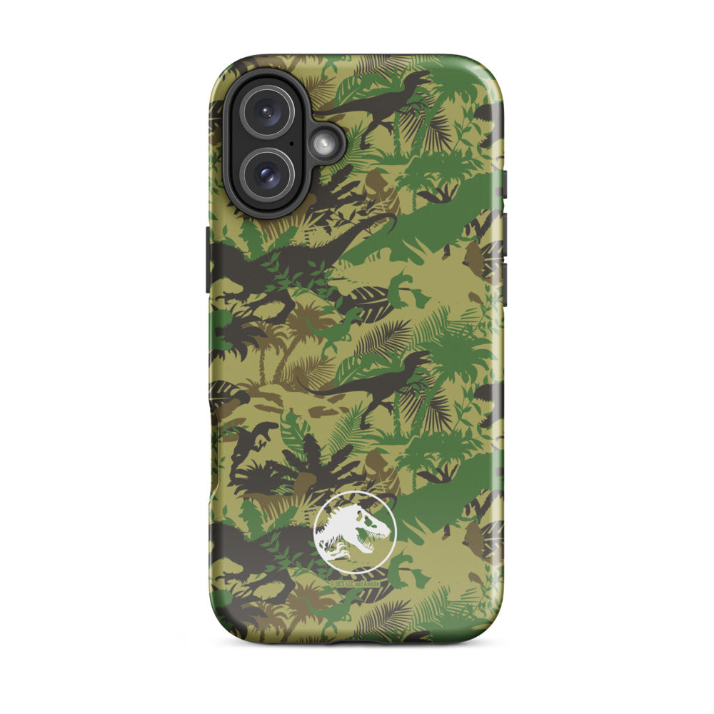 Jurassic Park Camo iPhone Case