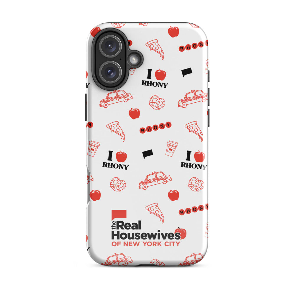 The Real Housewives of New York City Pattern iPhone Case