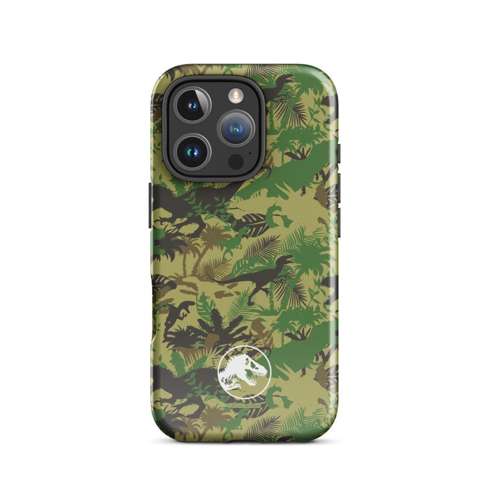 Jurassic Park Camo iPhone Case