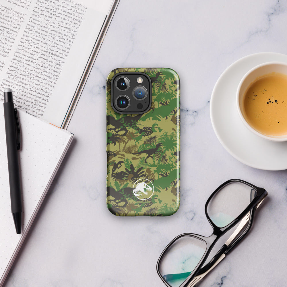 Jurassic Park Camo iPhone Case