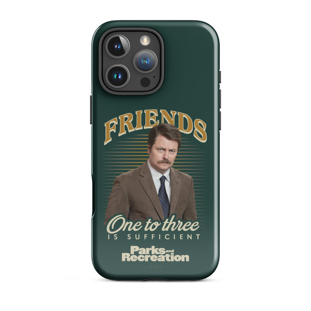 Parks and Recreation Friends One To Three iPhone Case