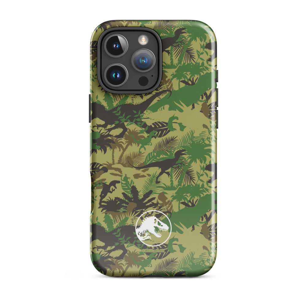 Jurassic Park Camo iPhone Case