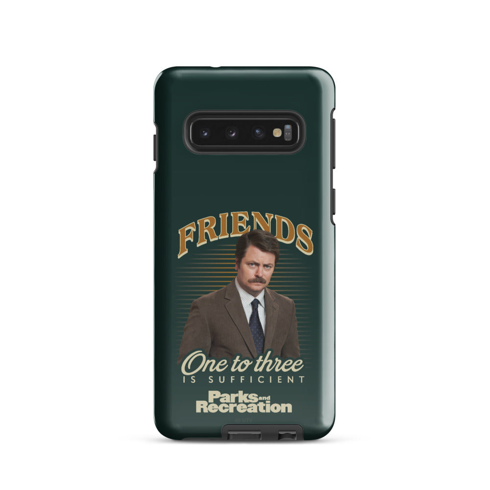 Parks and Recreation Friends One To Three Samsung Case