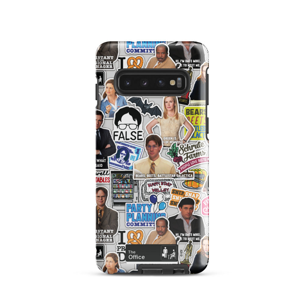 The Office Collage Pattern Samsung Case