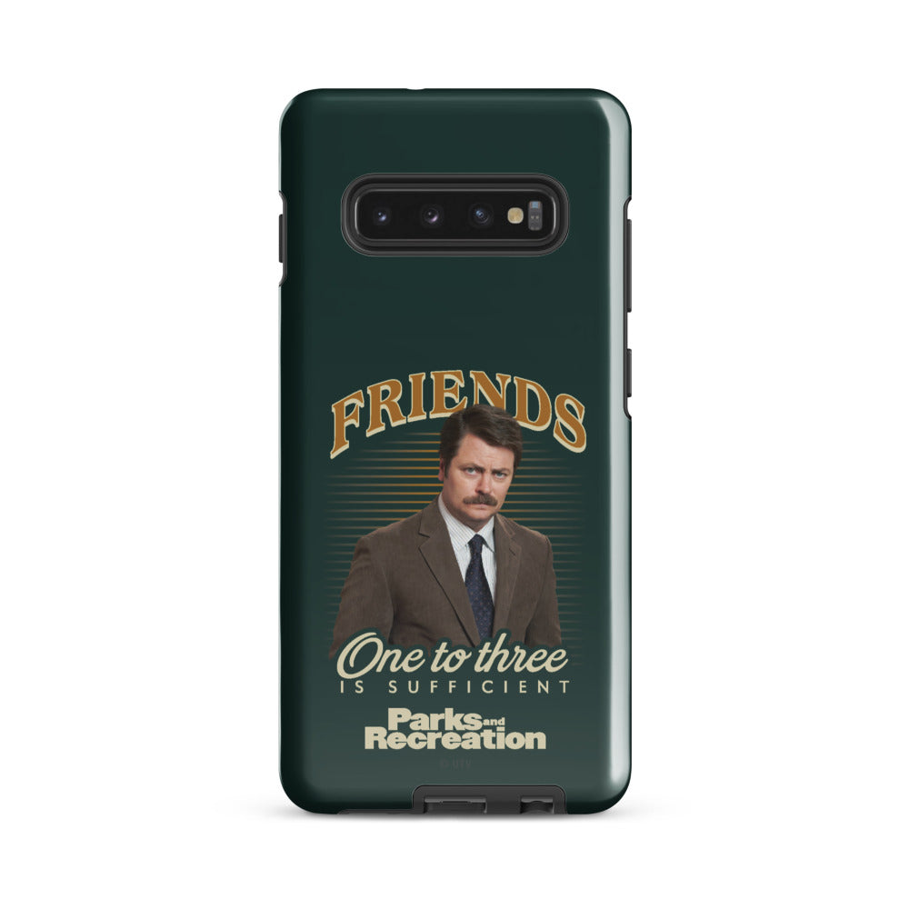 Parks and Recreation Friends One To Three Samsung Case