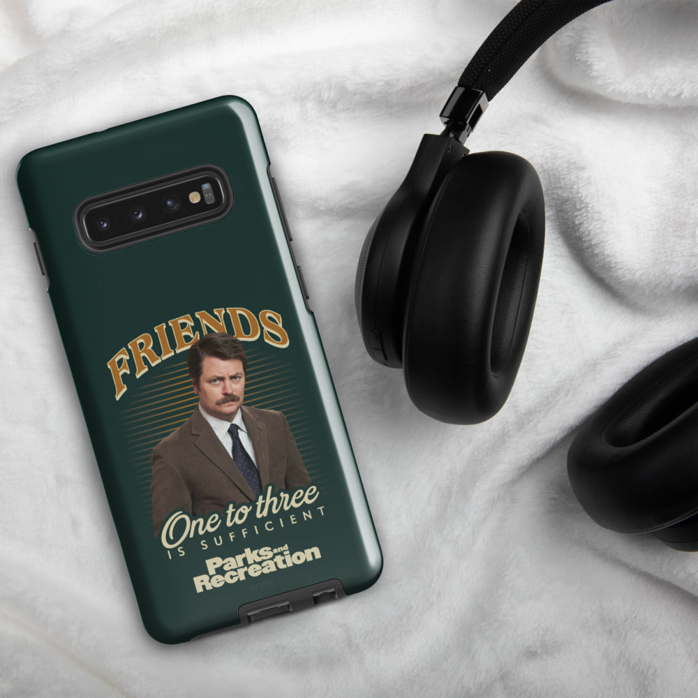 Parks and Recreation Friends One To Three Samsung Case