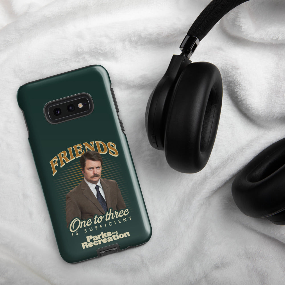 Parks and Recreation Friends One To Three Samsung Case