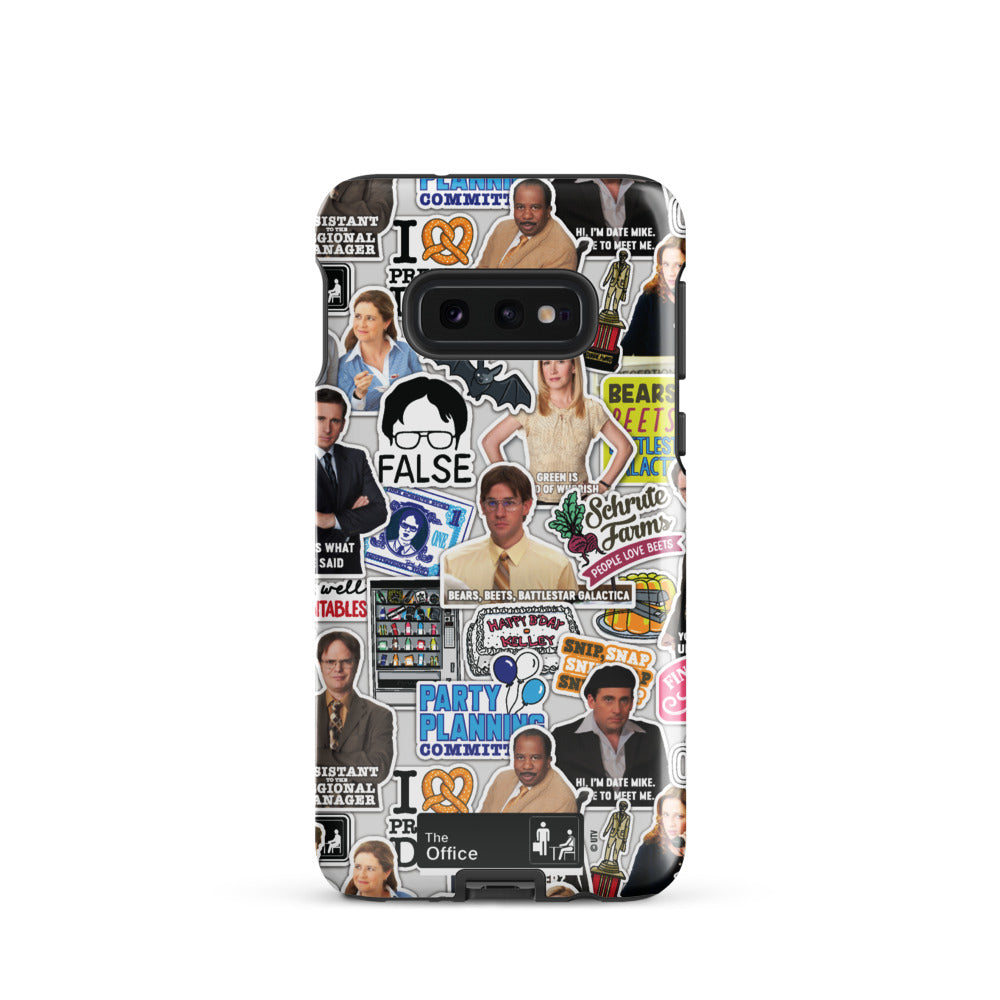 The Office Collage Pattern Samsung Case